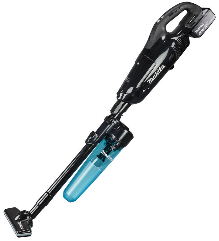Makita DCL281FSYB 18V Steelstofzuiger zwart